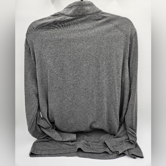 Ridgecut Toughwear Grey Quarter-Zip Performance Pullover Chest Pocket Size L - Picture 5 of 13